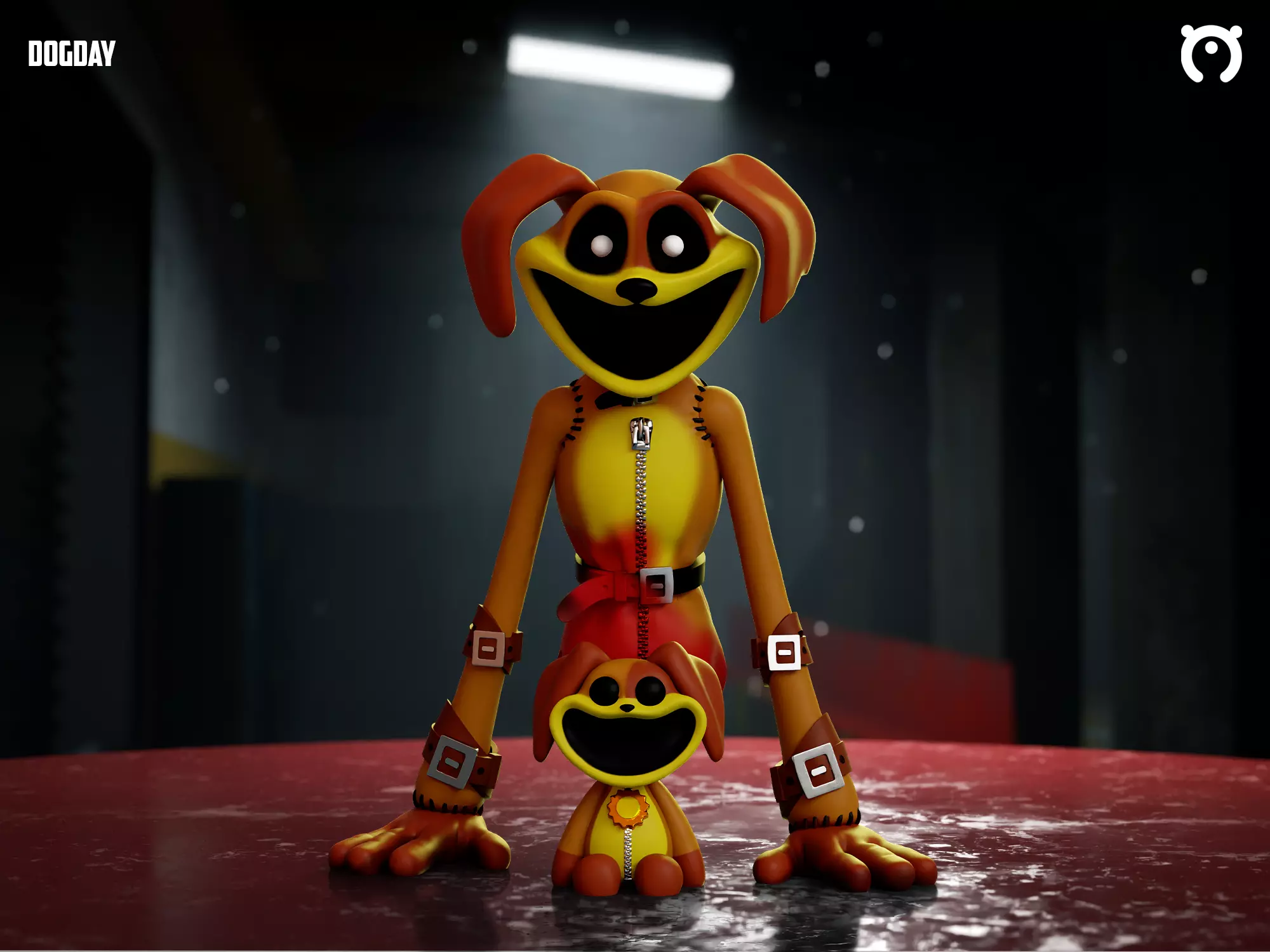 Dogday - Smiling Critters 3D print model