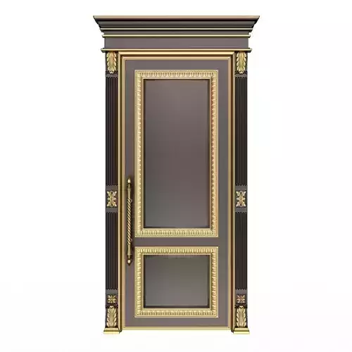 Carved Door Classic 01602 Black