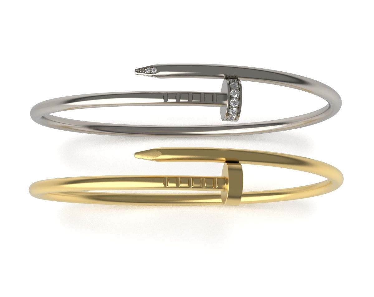 Small Nail Bracelet 3D print model