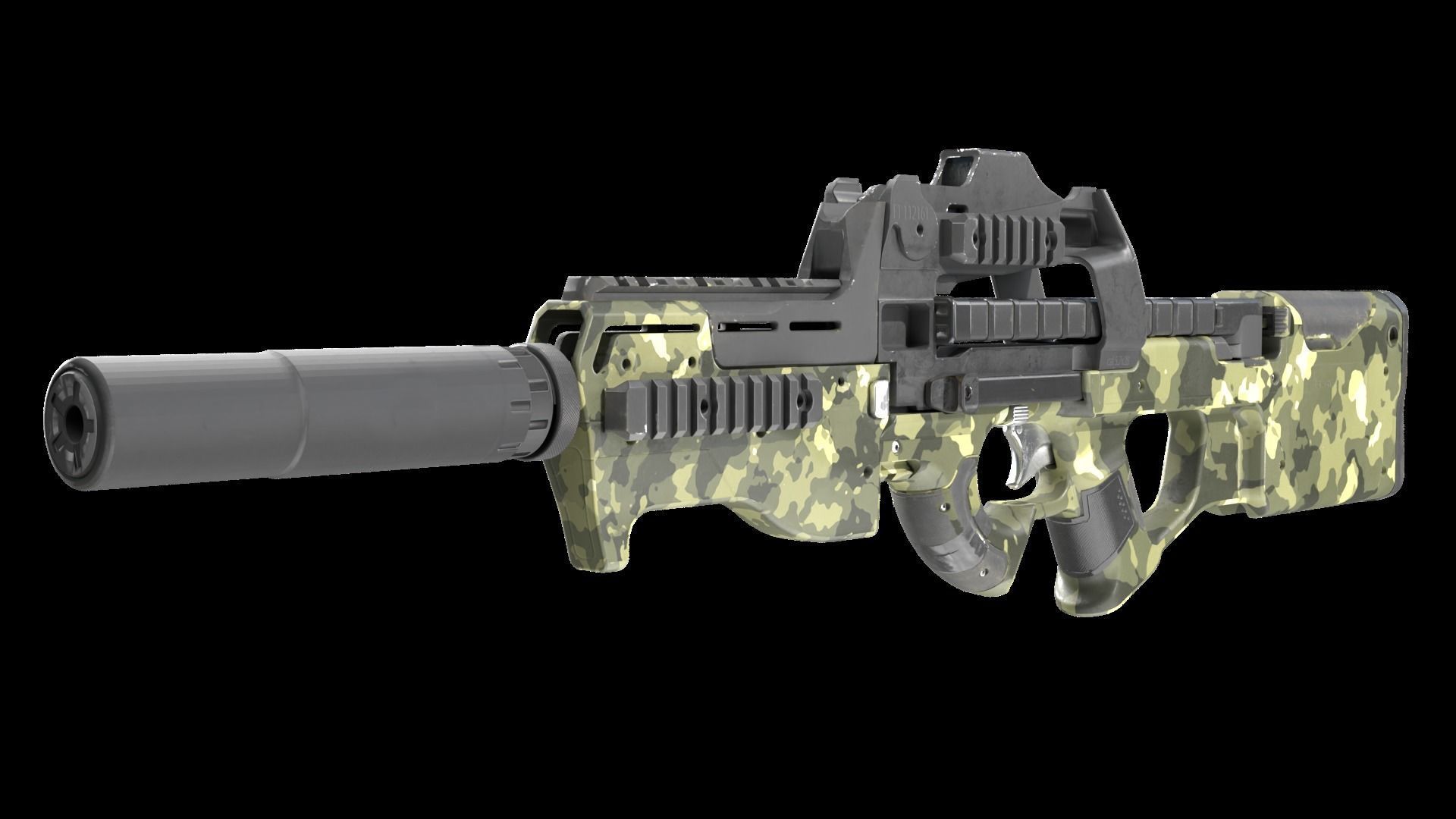 3D model P90 Submachine Gun 3d model VR / AR / low-poly | CGTrader