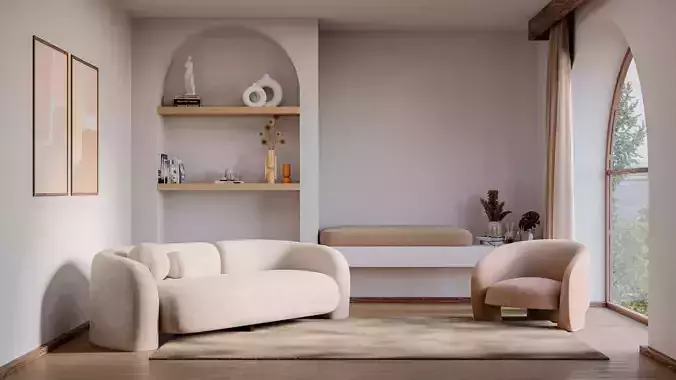 3D Interior Scene
