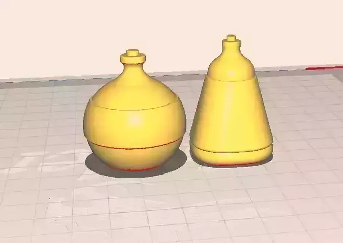 DND 5E Health Potions Free 3D print model