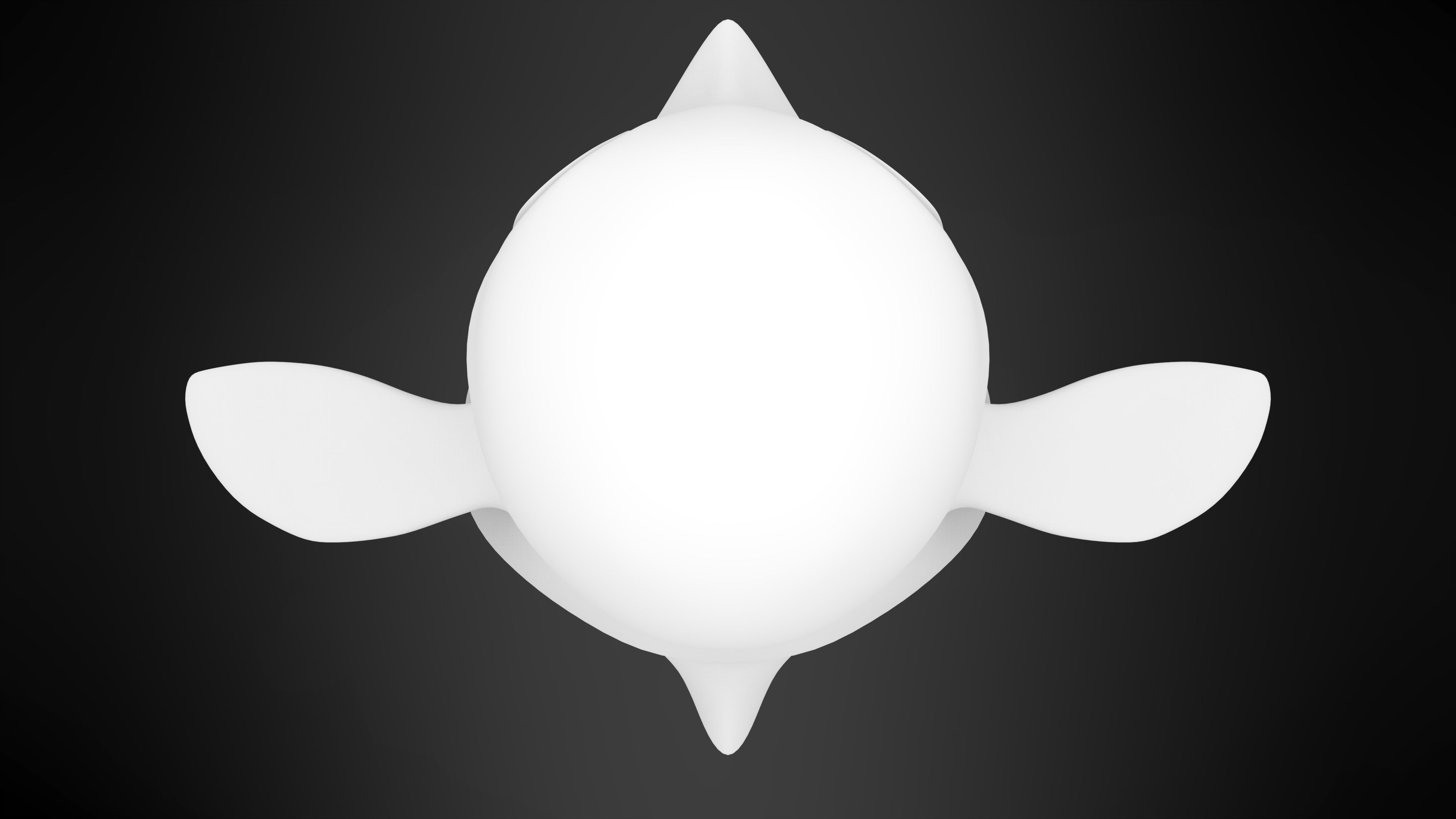 Emperor Penguin Low-poly 3D model_9