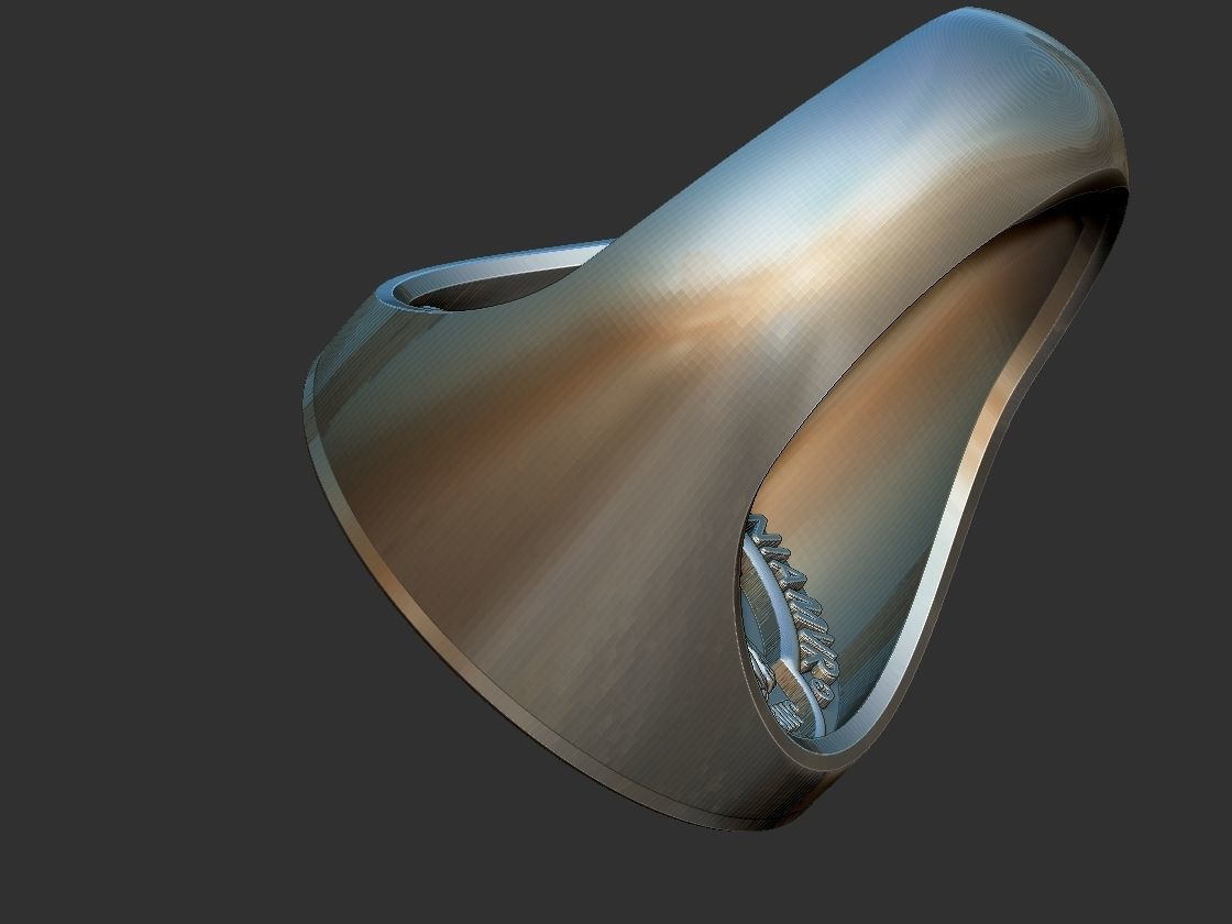 Saint Benedict Ring - Anel Sao Bento 3D print model_11