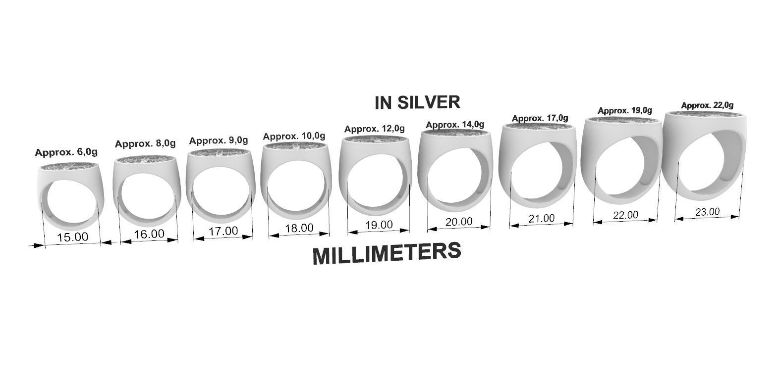 Saint Benedict Ring - Anel Sao Bento 3D print model_1