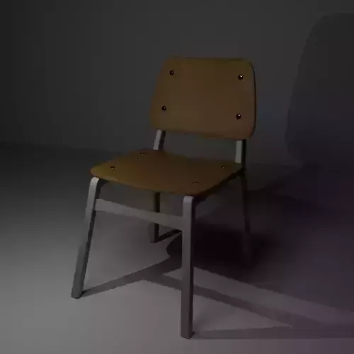 a chair wooden chair