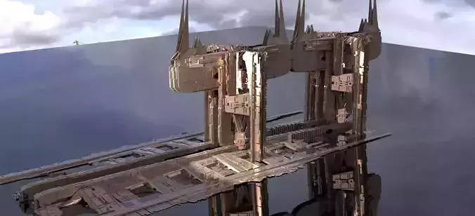 Ithian Ancient Sci fi arches