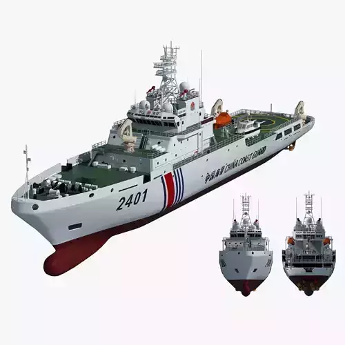 China Coast Guard 2401 Ship Maritime Law Enforcement Official