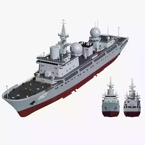 857 Tianshu Star Electronic Reconnaissance Ship 3D 3D model