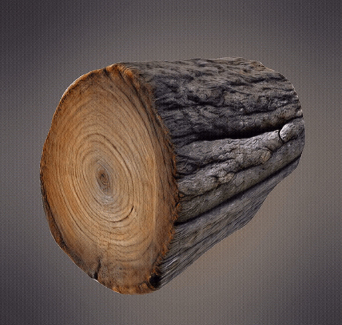 Log 3d Model 3D print model_1