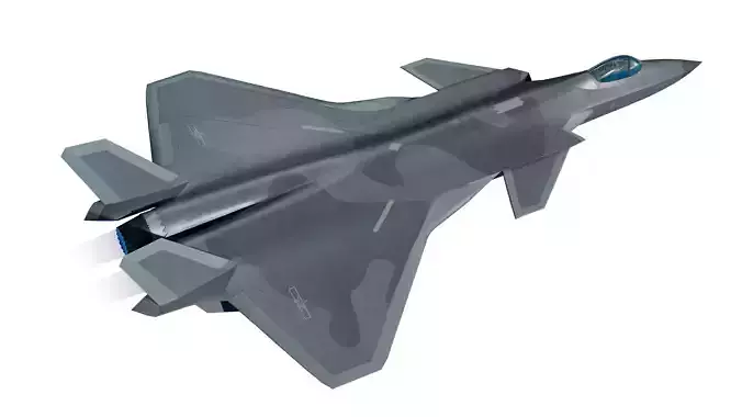 3D J-20 fighter j-20 J20 j-20 stealth fighter j-20 Weilong model