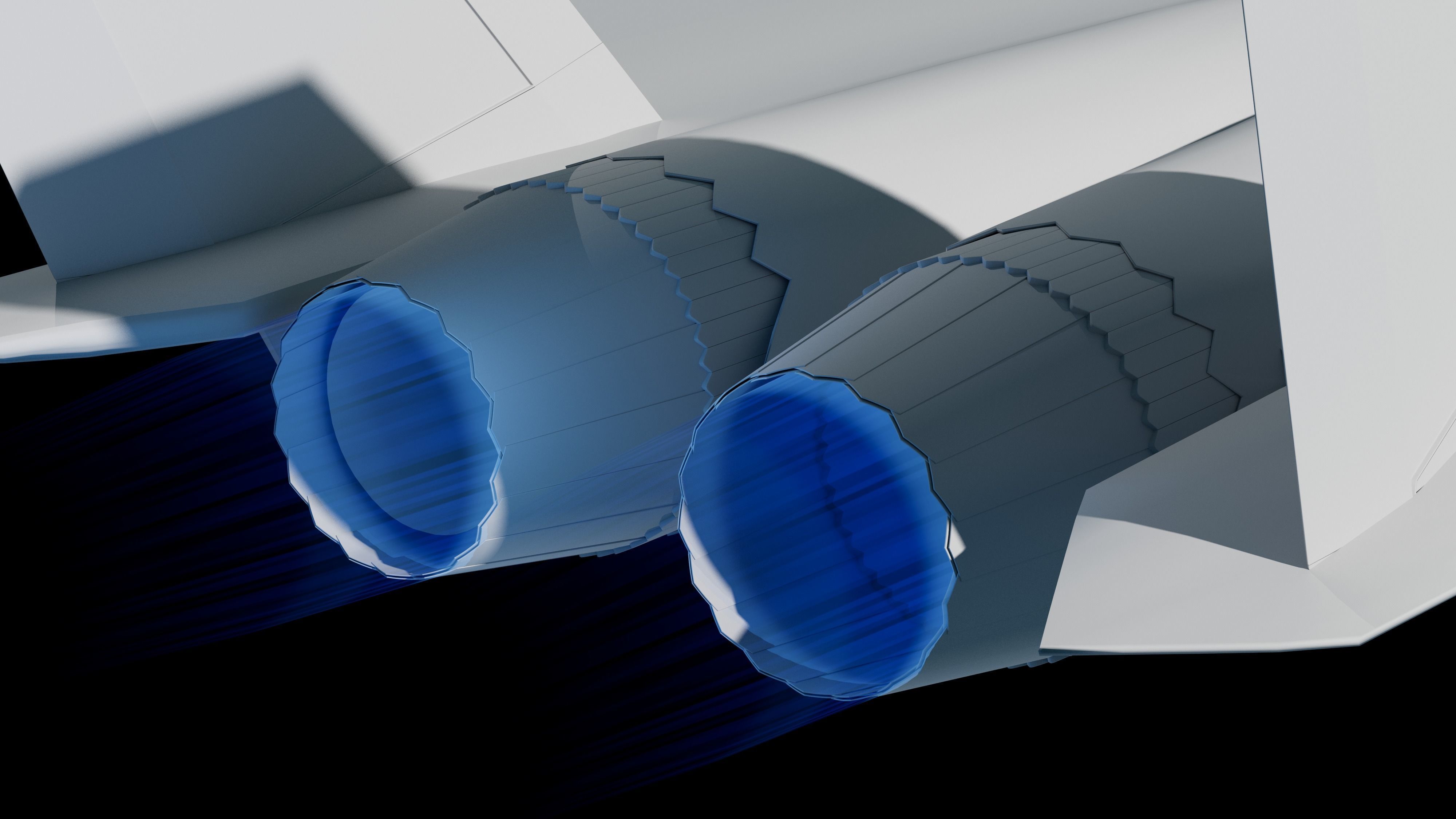 3D J-20 fighter j-20 J20 j-20 stealth fighter j-20 Weilong model 3D model_23