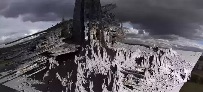 Alpha Draconis Moon facility  