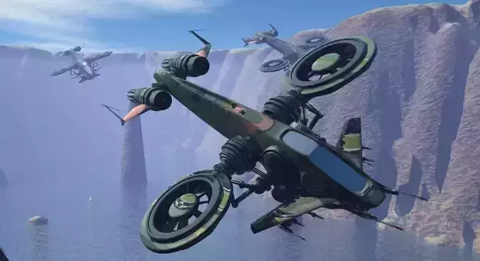 MRX22 Recon Flyer Free 3D model