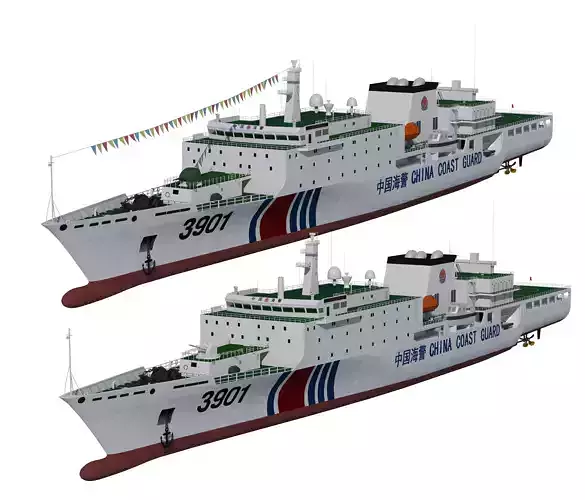 China Coast Guard 3901 CCGS 3901 China Coast Guard South  3D model