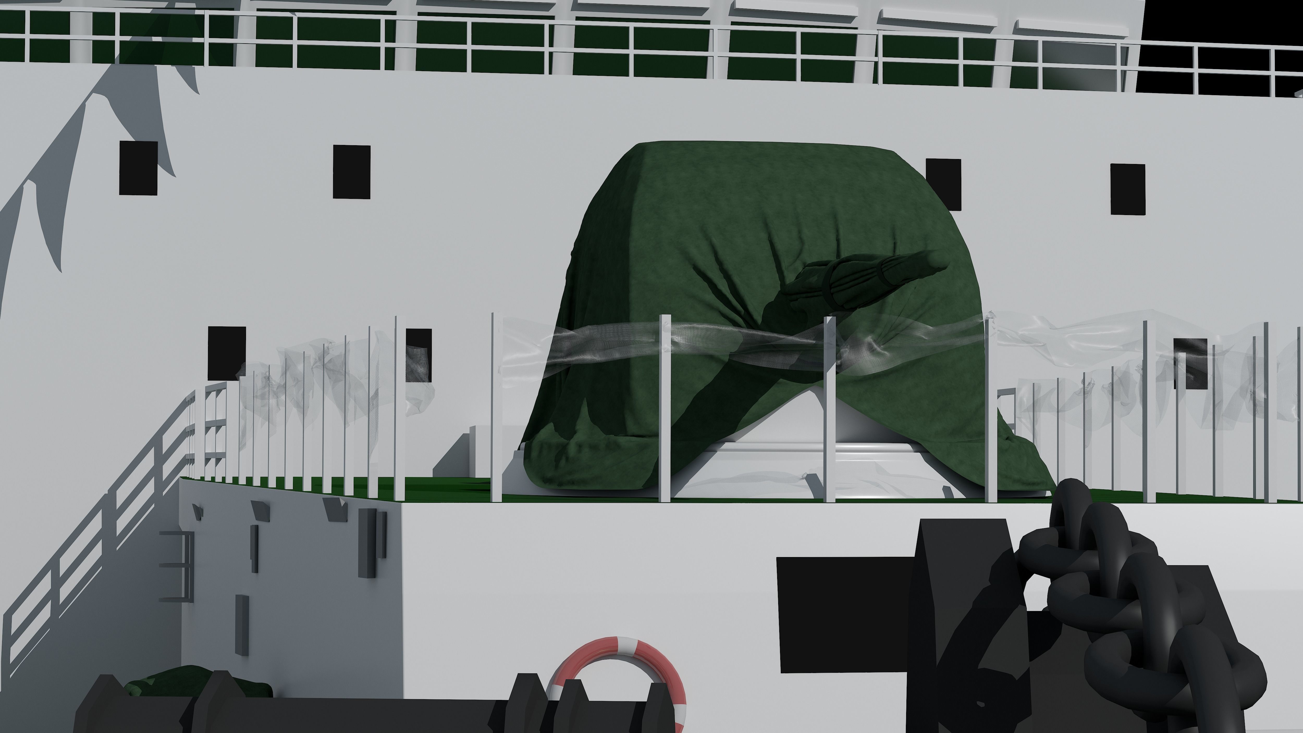 China Coast Guard 3901 CCGS 3901 China Coast Guard South  3D model_23