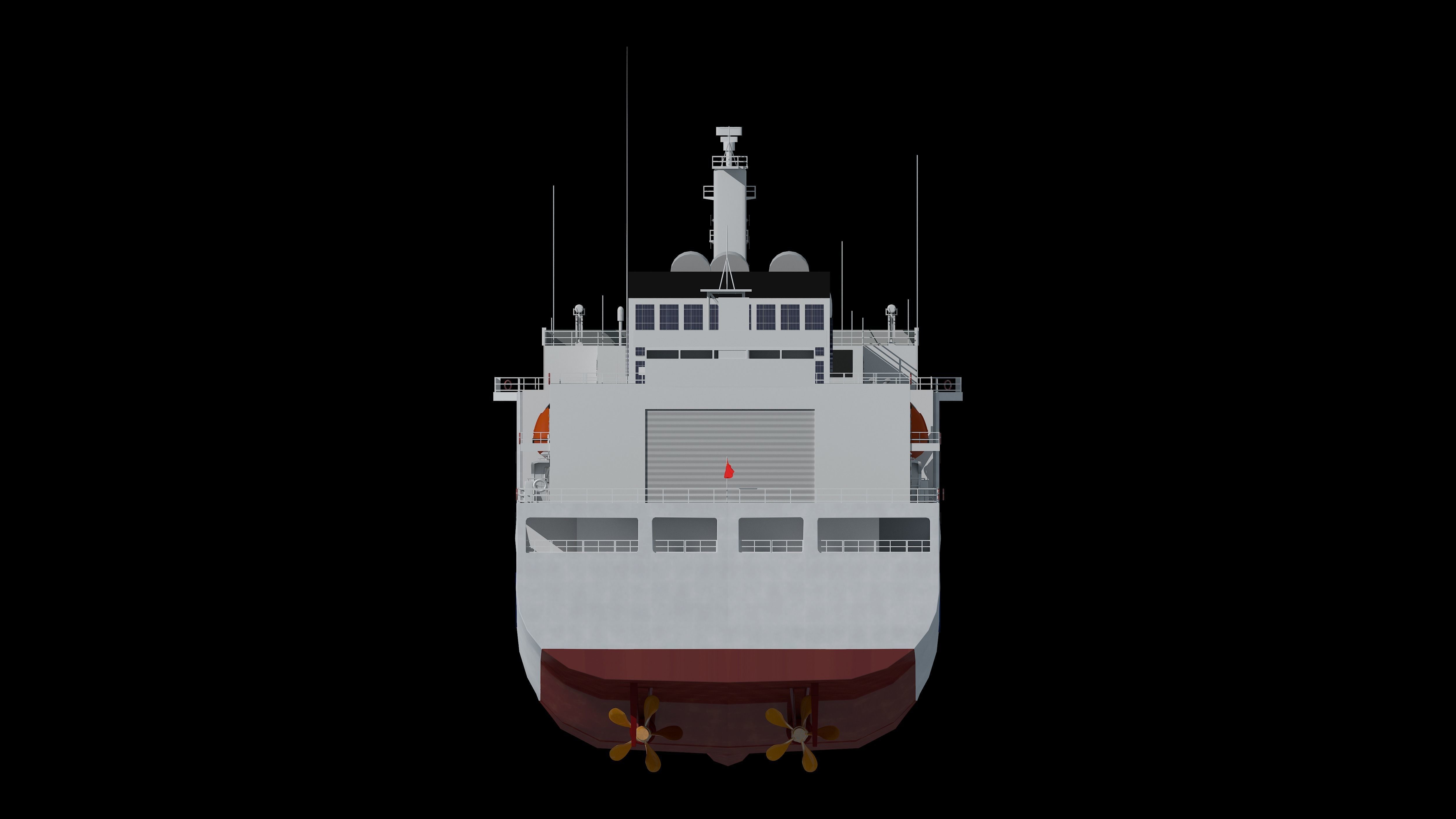 China Coast Guard 3901 CCGS 3901 China Coast Guard South  3D model_15
