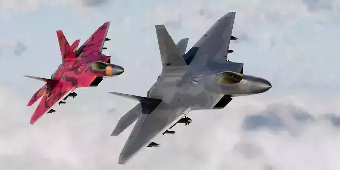 Lockheed Martin F22 HQ MODEL 3D model
