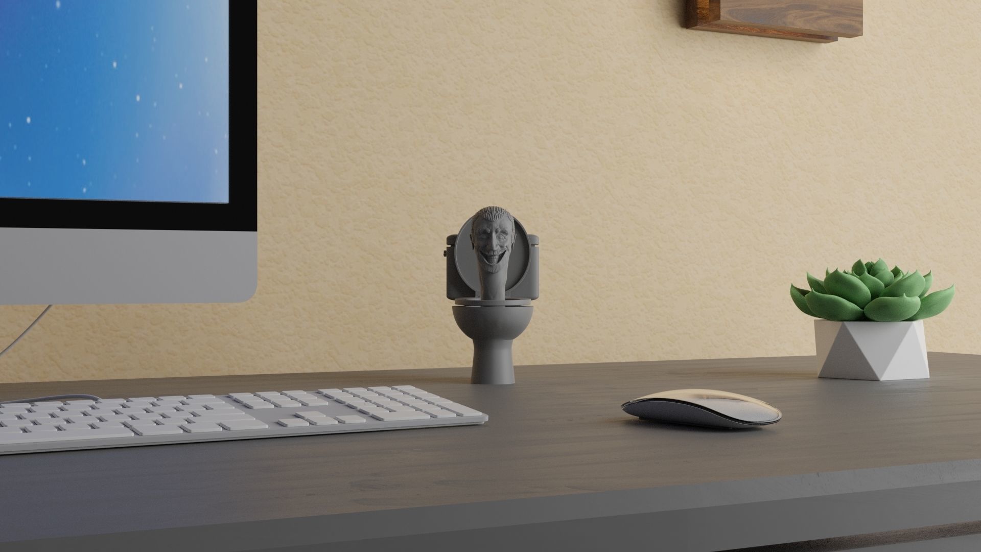 Free Skibidi Toilet 3D model Free 3D print model_5