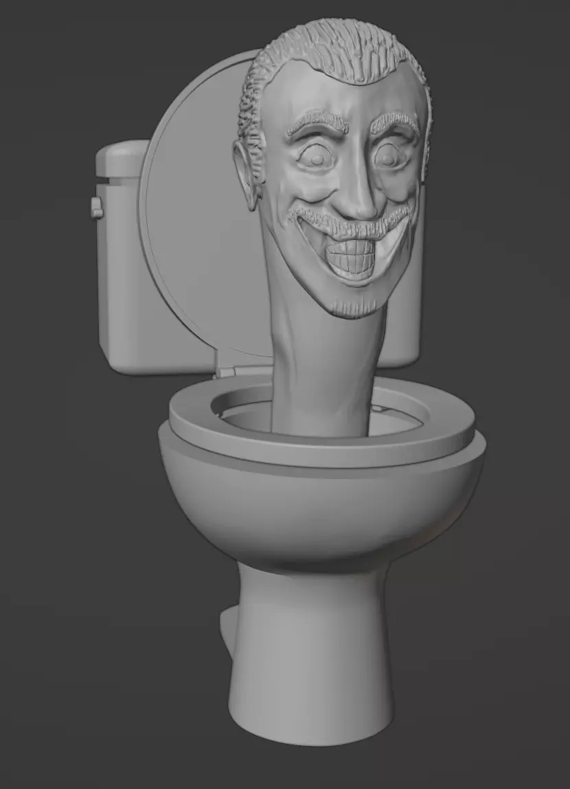 Free Skibidi Toilet 3D model Free 3D print model_0