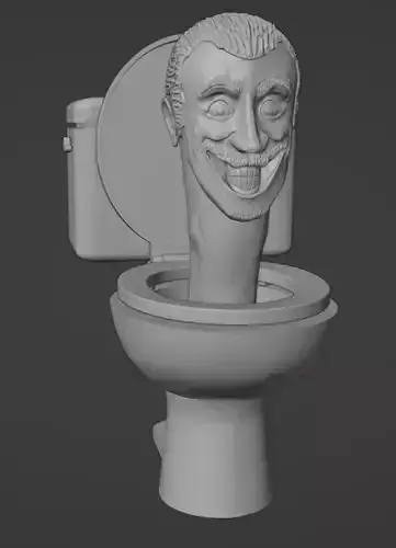 Free Skibidi Toilet 3D model Free 3D print model Free Skibidi Toilet 3D model Free 3D print model