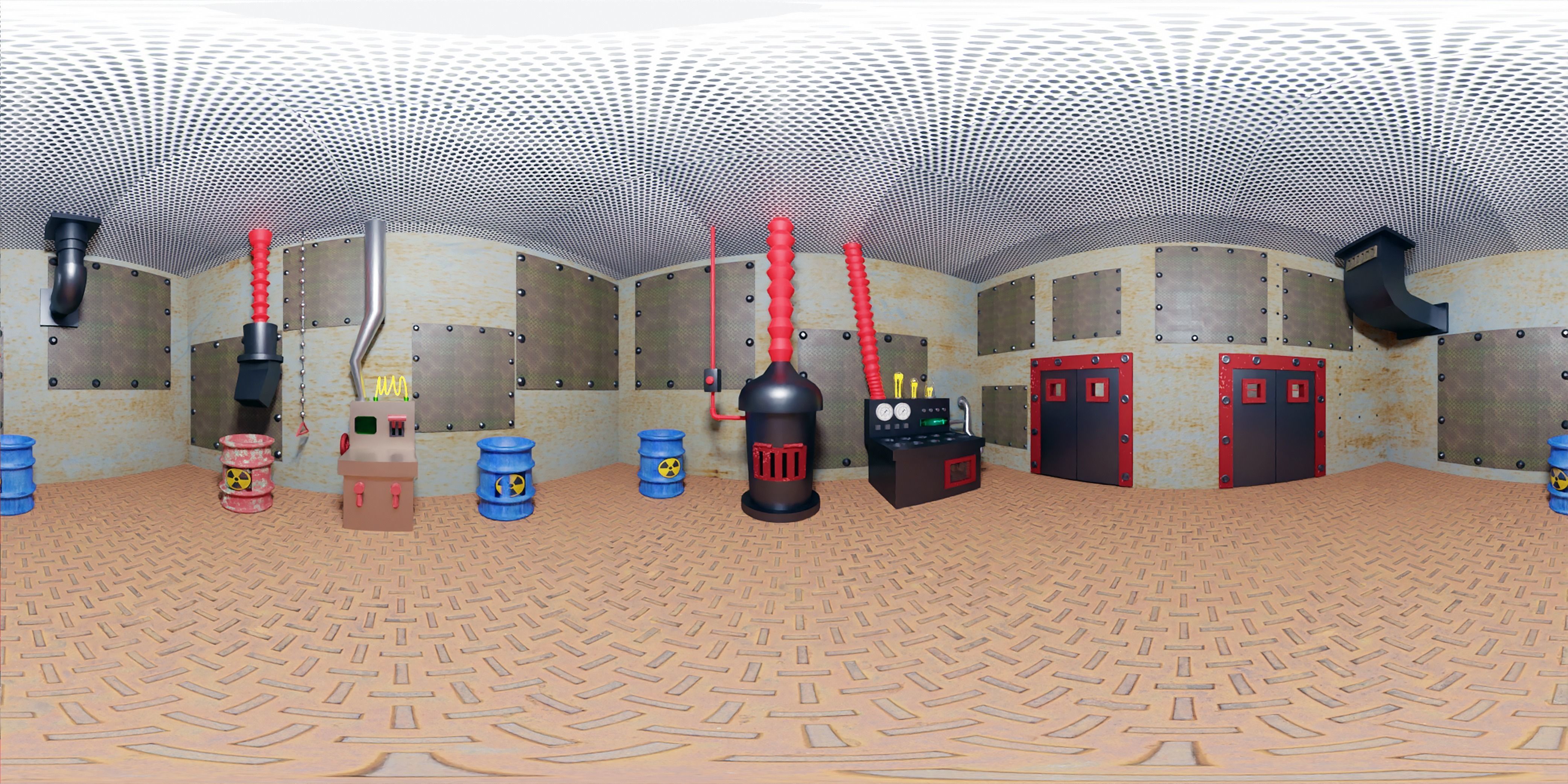Chum Bucket Complete Rooms 3D model_35