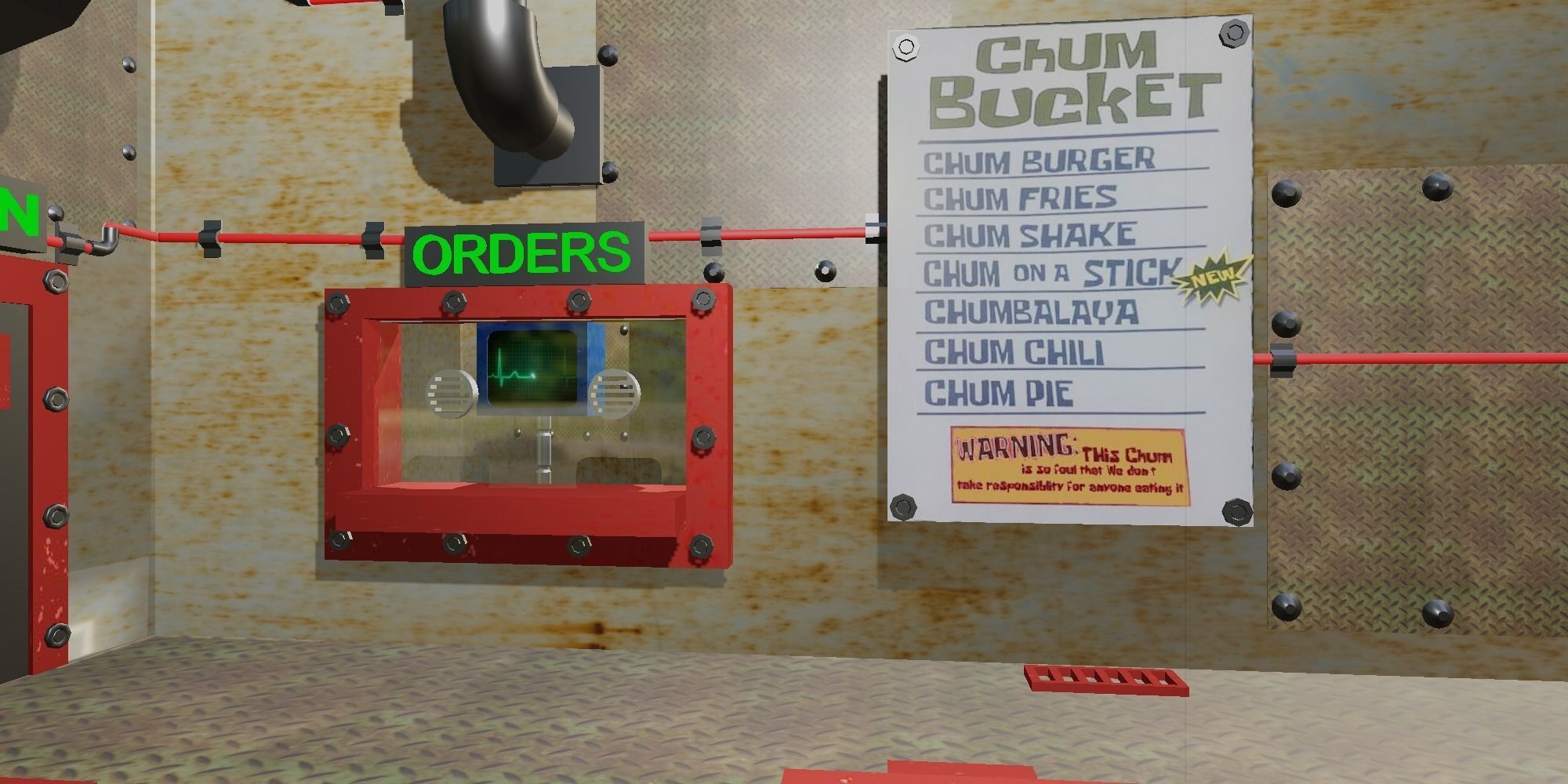 Chum Bucket Complete Rooms 3D model_9