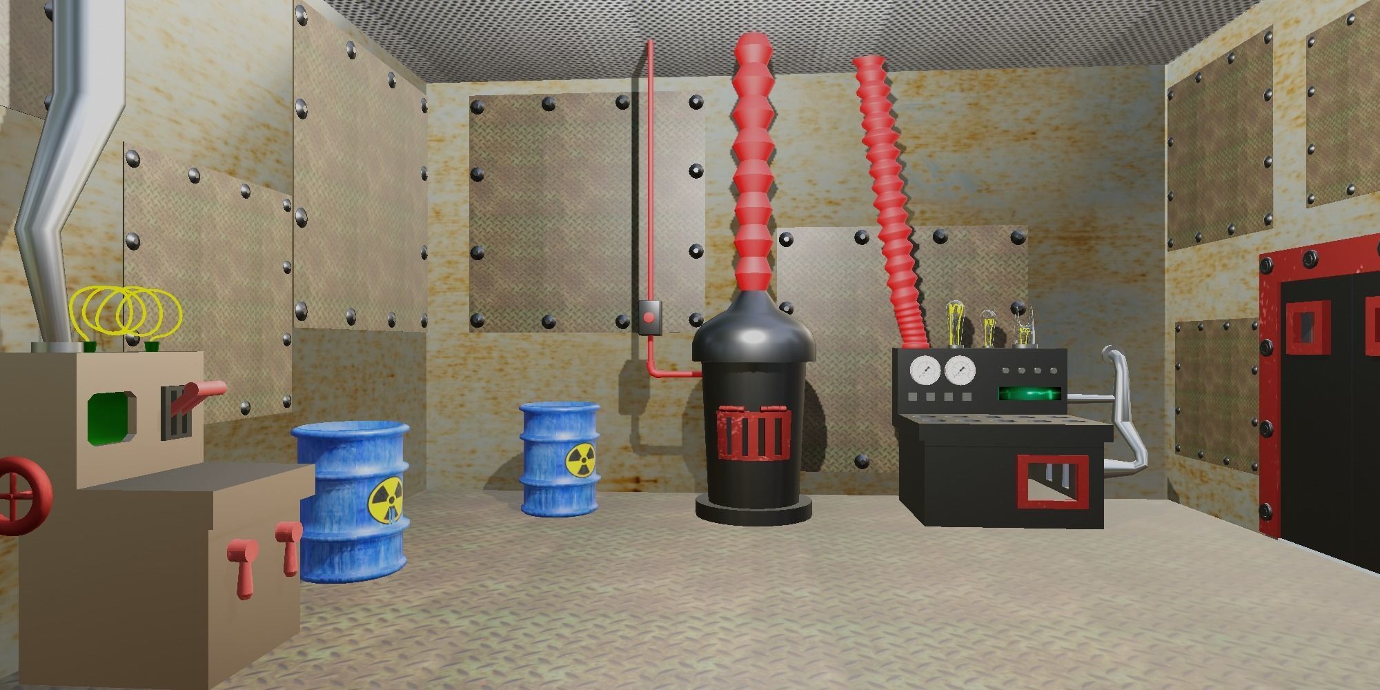 Chum Bucket Complete Rooms 3D model_13