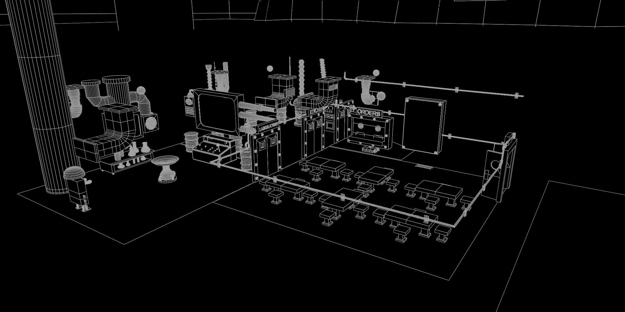Chum Bucket Complete Rooms 3D model_30