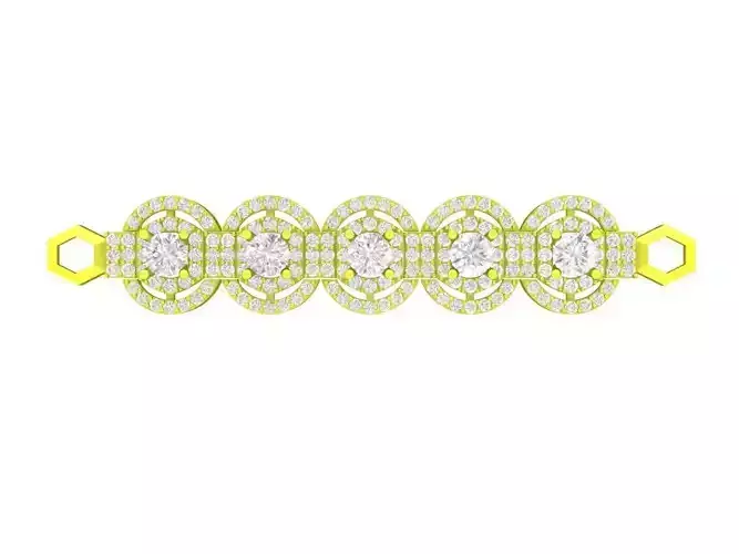 A6495 Italy Diamond Women Bracelets
