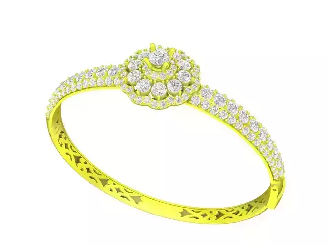 A6499 Italy Diamond Women Bangle Bracelets