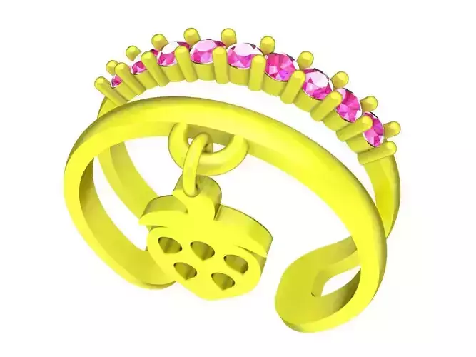 A6537 Diamond Women Fashion Ring