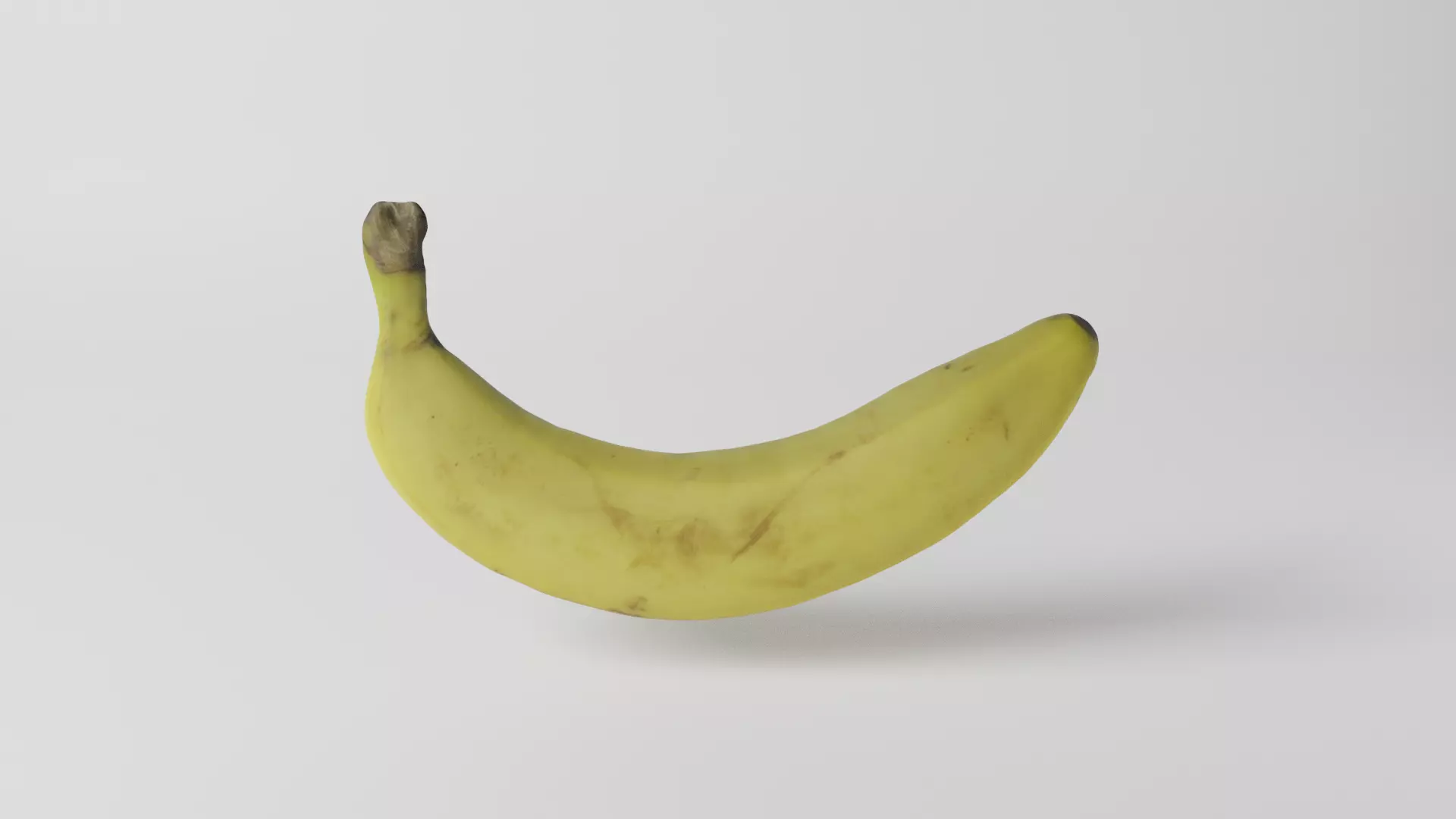 Banana Realistic 3D model 3D model_0