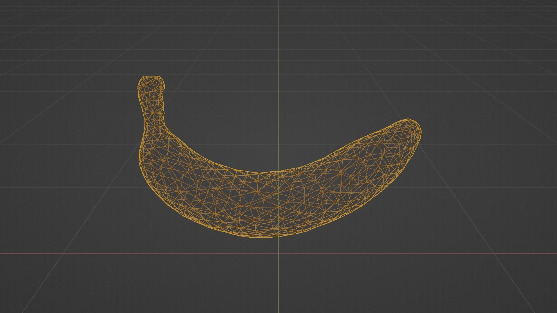 Banana Realistic 3D model 3D model_6