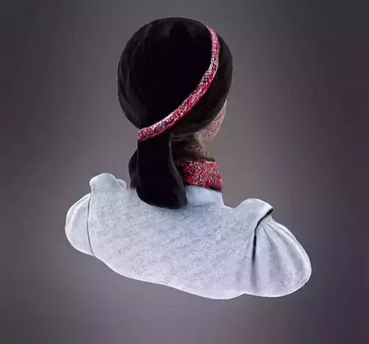 Futurustic Women Head model