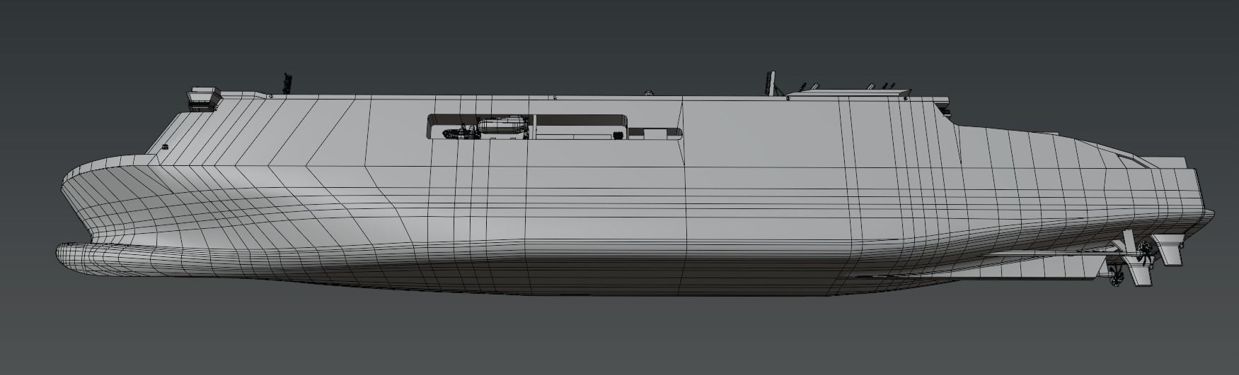 StenaLine Ro-Ro Passenger Ship 3D model  Low-poly 3D model_10