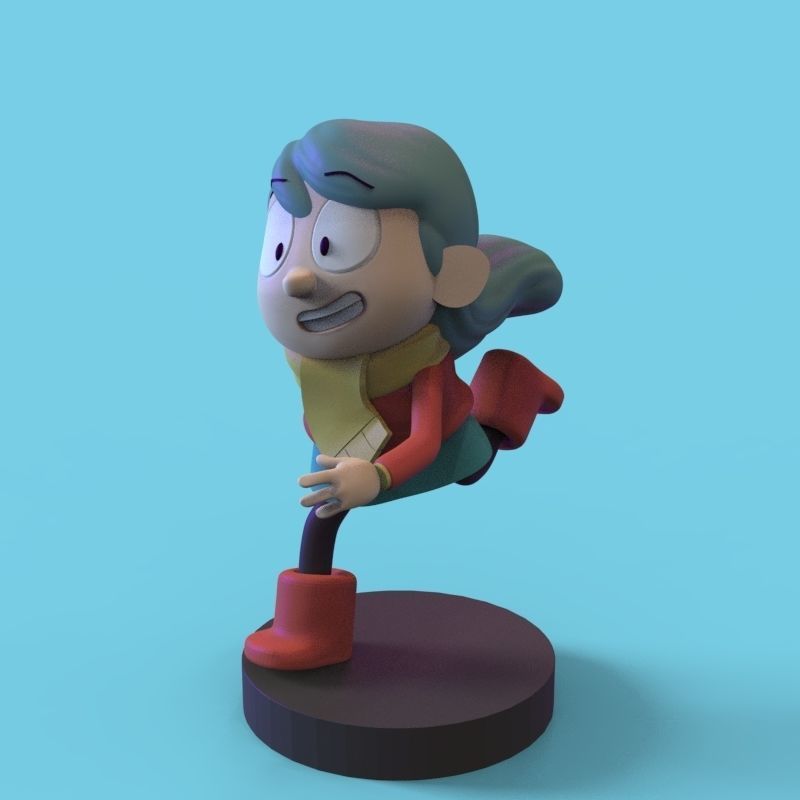 Hilda from Netflix 3D print model_28