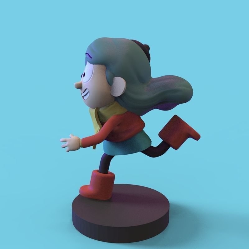 Hilda from Netflix 3D print model_17