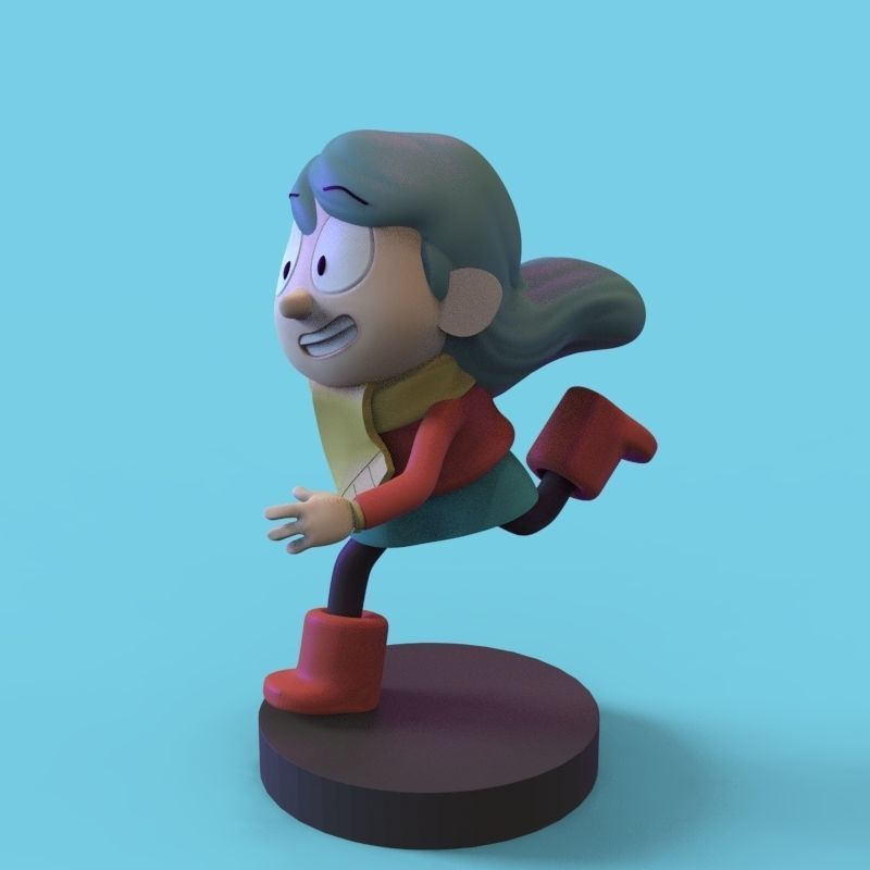 Hilda from Netflix 3D print model_5