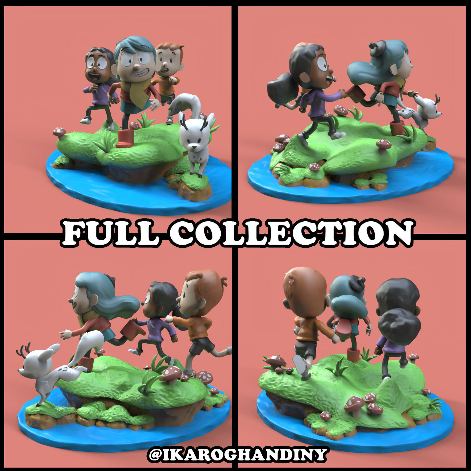 Hilda from Netflix 3D print model_2