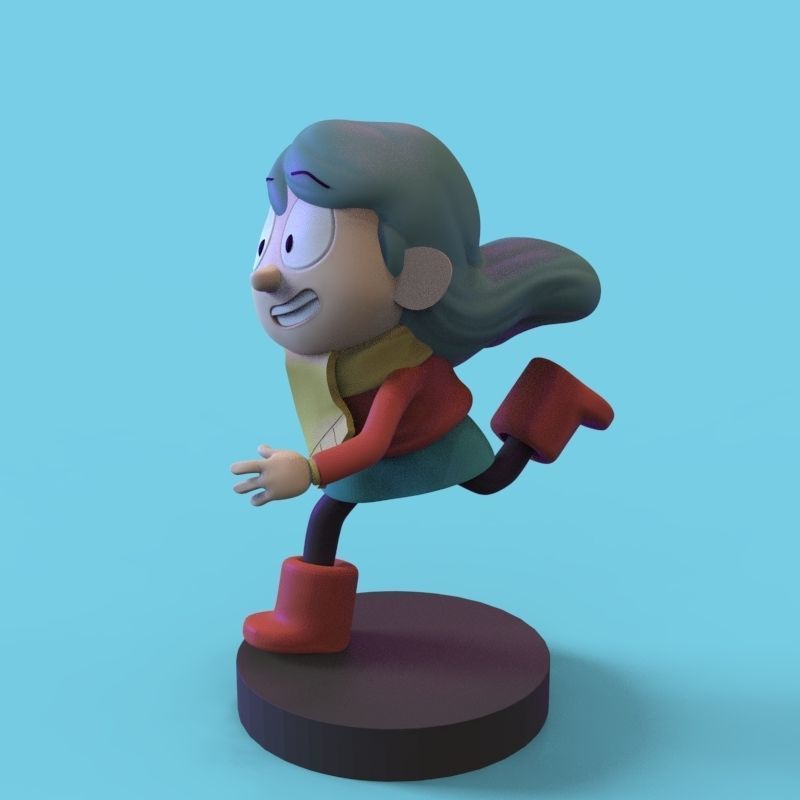 Hilda from Netflix 3D print model_7