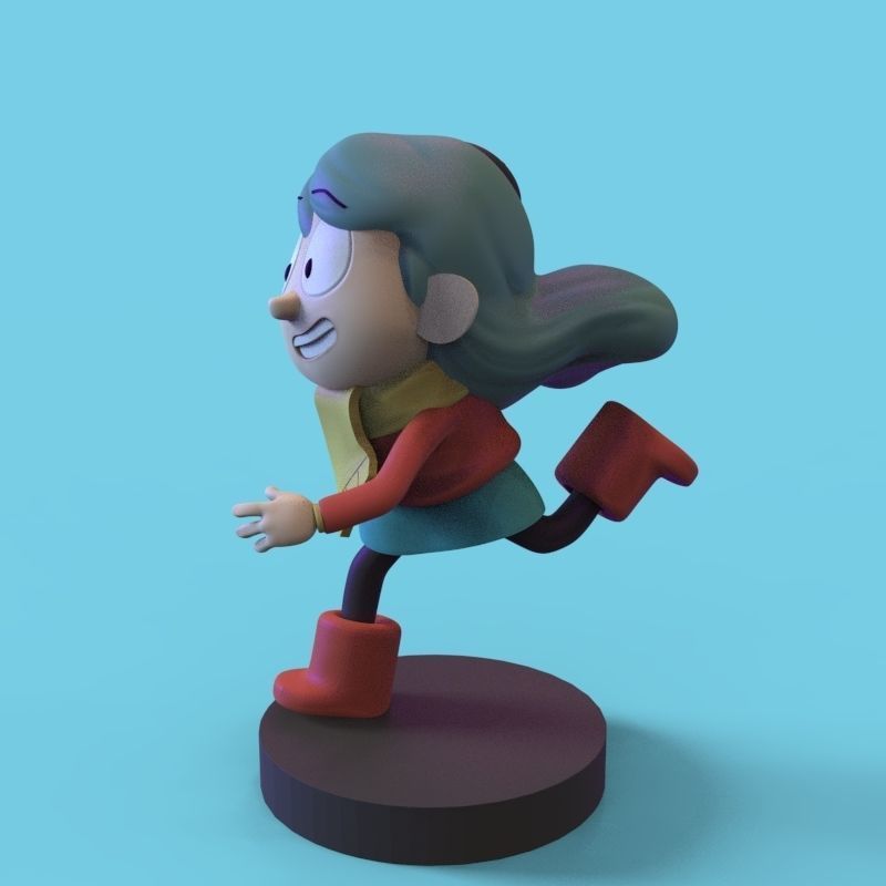 Hilda from Netflix 3D print model_11