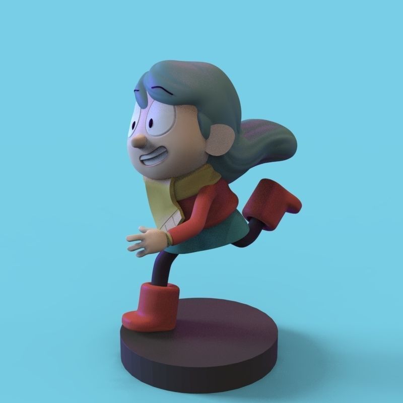 Hilda from Netflix 3D print model_4