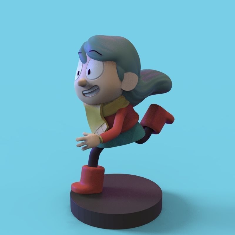 Hilda from Netflix 3D print model_3