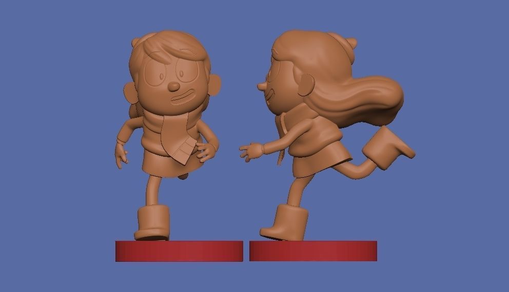 Hilda from Netflix 3D print model_1