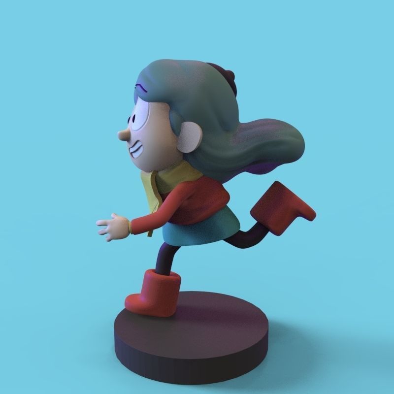 Hilda from Netflix 3D print model_16