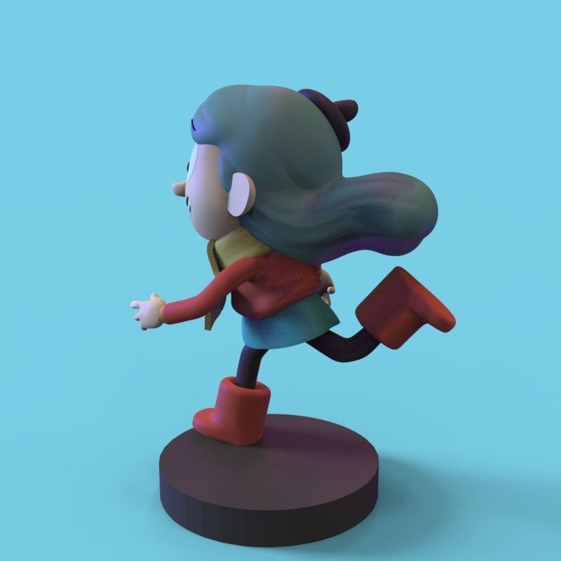 Hilda from Netflix 3D print model_26