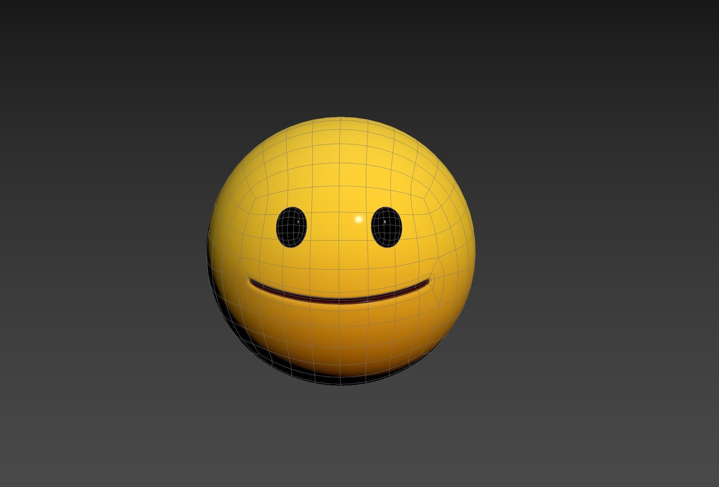 Prop269 Smile Head 3D model_16