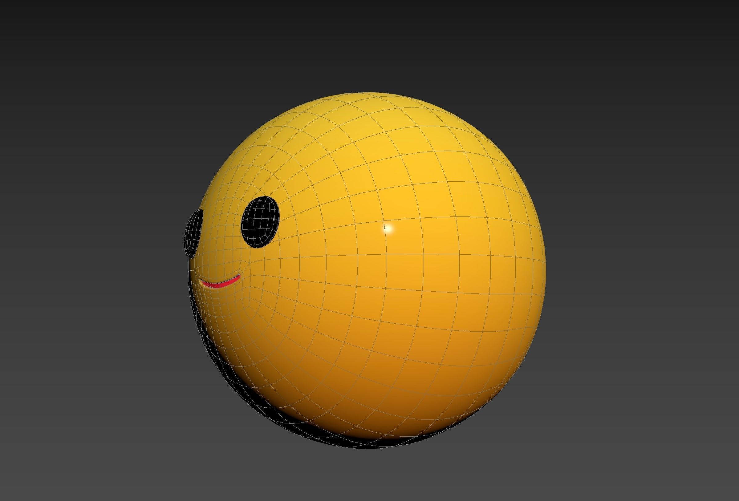 Prop271 Smile Head 3D model_27