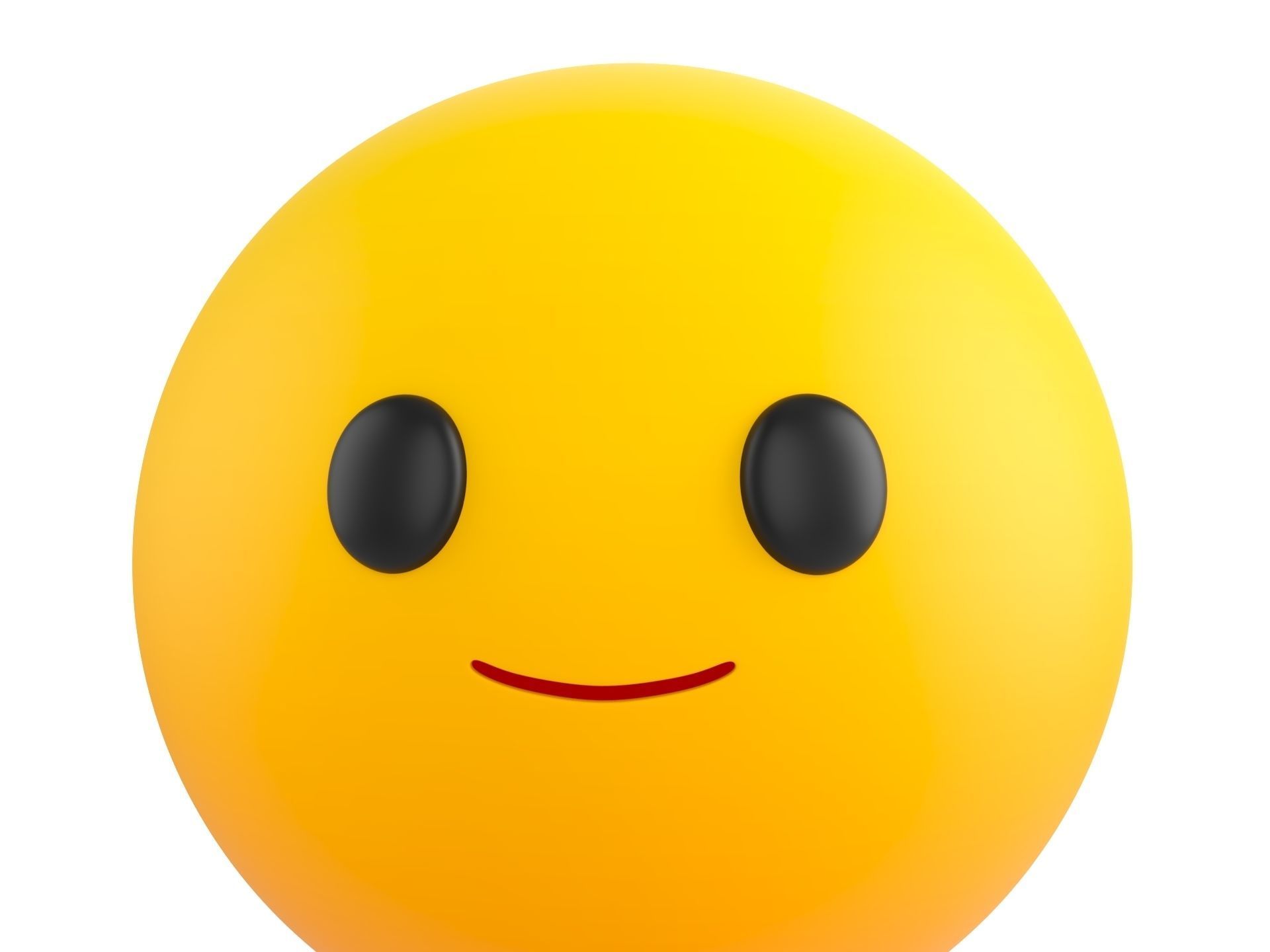 Prop271 Smile Head 3D model_6